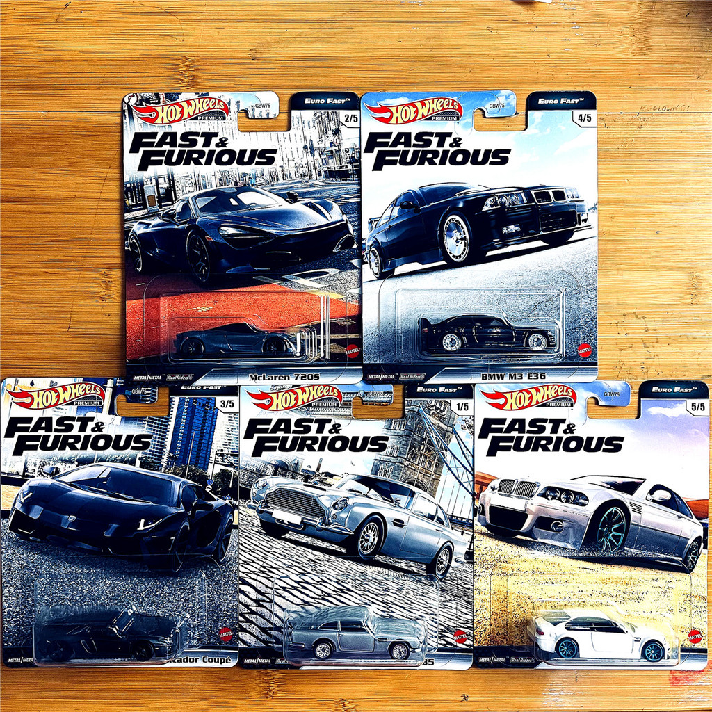 HotWheels HotWheels Speed and Passion Tyre Alloy Car Model GBW75 Lamborgh BMW BMW M3E46