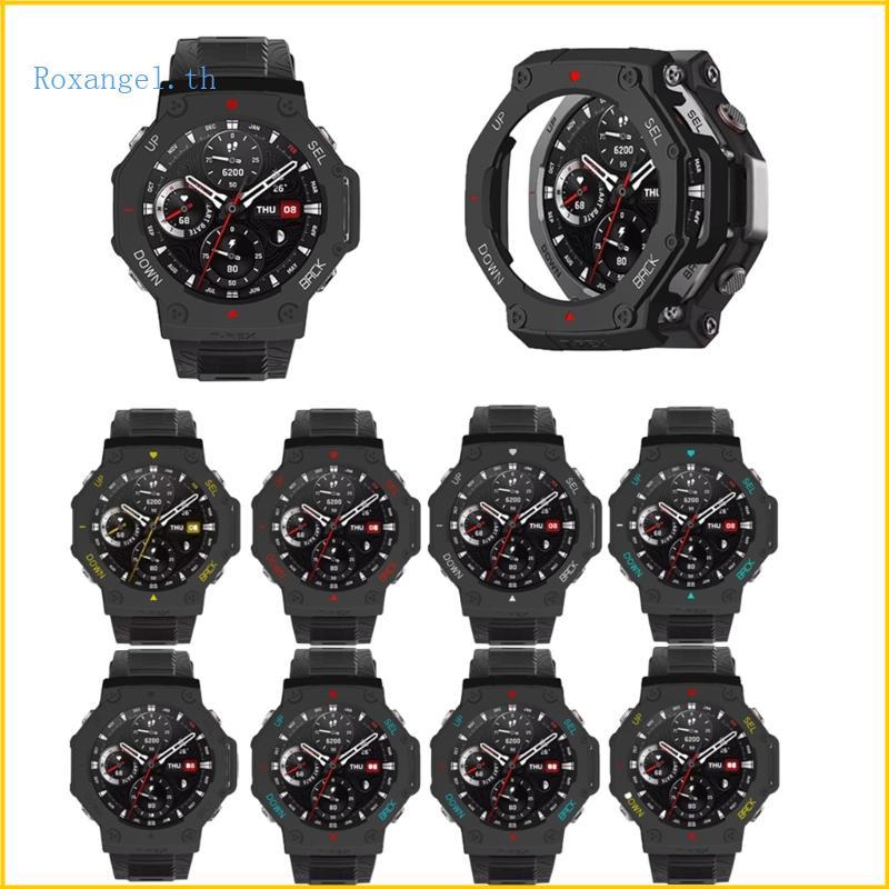 ROX PC Watch Case ฝาครอบป้องกันเปลือกกันชนกันกระแทกผิวสําหรับ Rex 3 Smartwatch