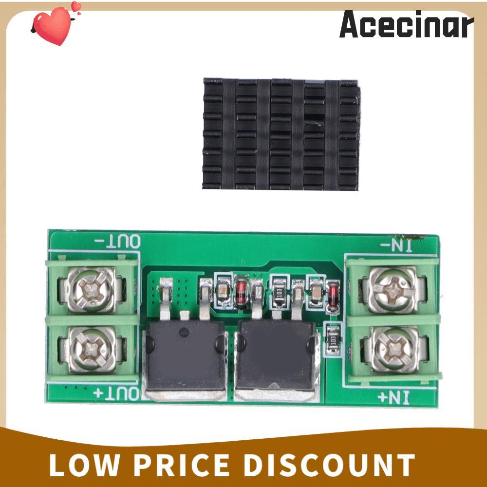 ACECINAR Ideal Diode Module, DC 5-60V 15A แผงป้องกันย้อนกลับชลประทาน Ideal Diode, พร้อมฮีทซิงค์ Anti