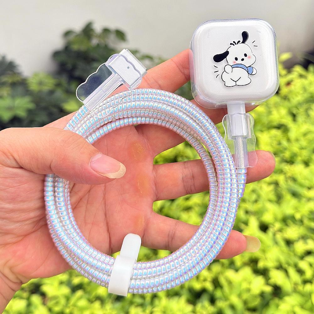 เหมาะสําหรับ Apple MacBook Air M5 40W Notebook M4 30W 35W สายชาร์จข้อมูลเคสป้องกัน