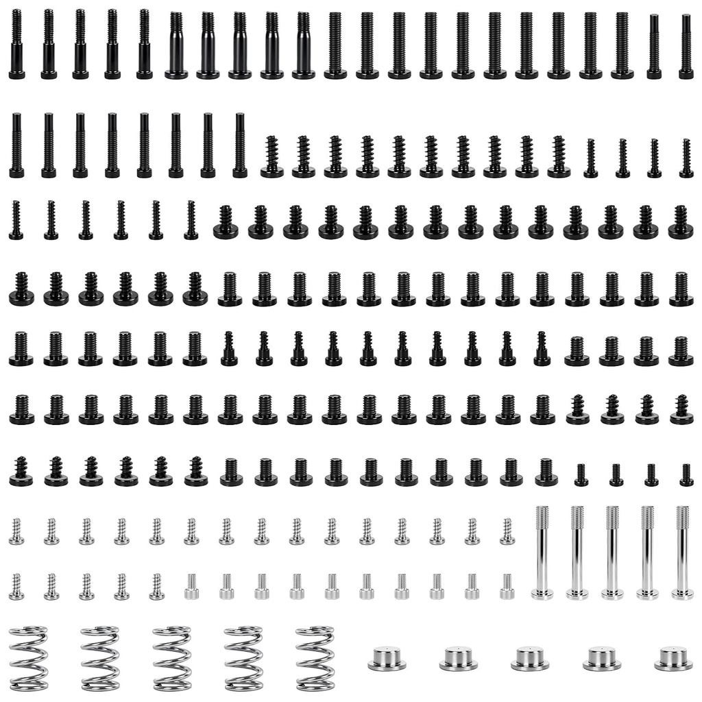ชุดสกรูทดแทนเข้ากันได้กับ Bambo Lab X1 X1C P1S P1P Series และ AMS, Assortment of 3D Printer Screws