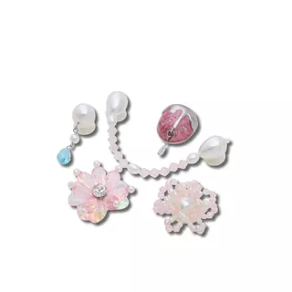 CROCS ตัวติดรองเท้า JIBBITZ™ CUTESY STRAWBERRY 5 PACK