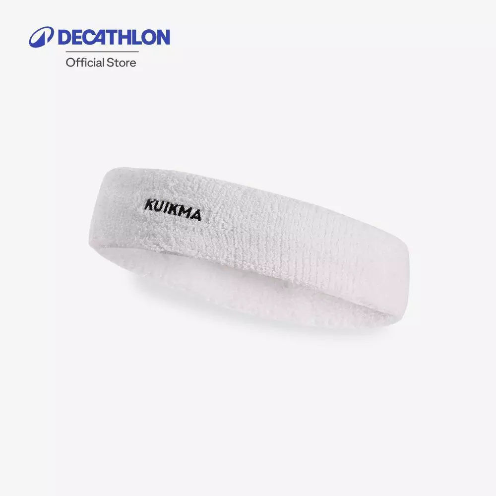 Decathlon Tb 100 Tennis Headband ผ้าคาดศีรษะสำหรับเล่นเทนนิส รุ่น Tb 100 - White