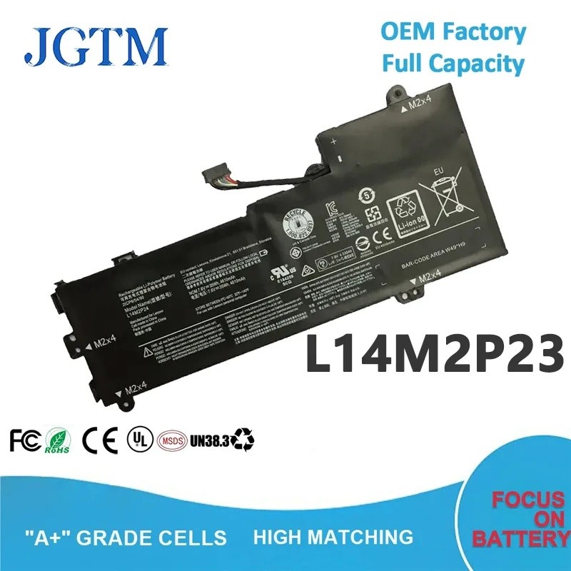 L14M2P23 7.6V 35Whแบตเตอรี่สําหรับLenovo Ideapad U30-70 U31-70 E31-80 E31-70 L14L2P22 L14M2P24 L14L2