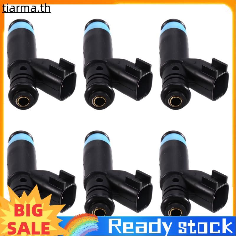 TIARMA หัวฉีด 6 ชิ้น YF1E-G4A สําหรับ Taurus 3.0L V6 Flex 2000