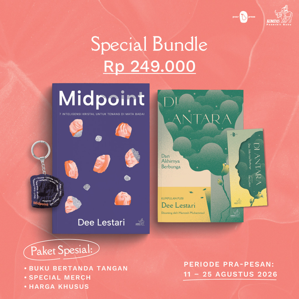 ระหว่าง: และปลายดอก - Dee Lestari Kompas Book Poetry Fiction