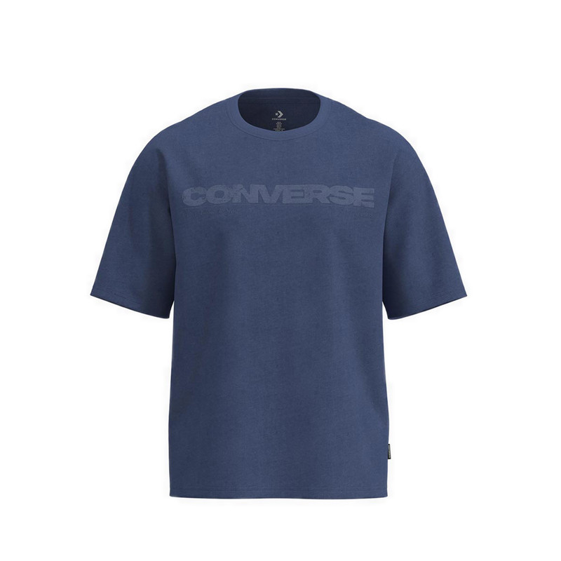 เสื้อยืดผู้ชาย Converse Indigo Framework - Medium Indigo