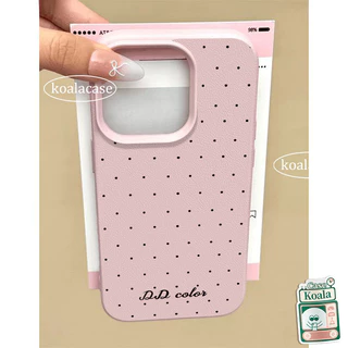 เคสลายหนังสัมผัสดี ลายจุดเล็ก สไตล์มินิมอลSamsung A56 A26 A17 A36 A05s A15 A07 A35 A06 A24 A16 A15 A34 S24 S25 S23 ULTRA
