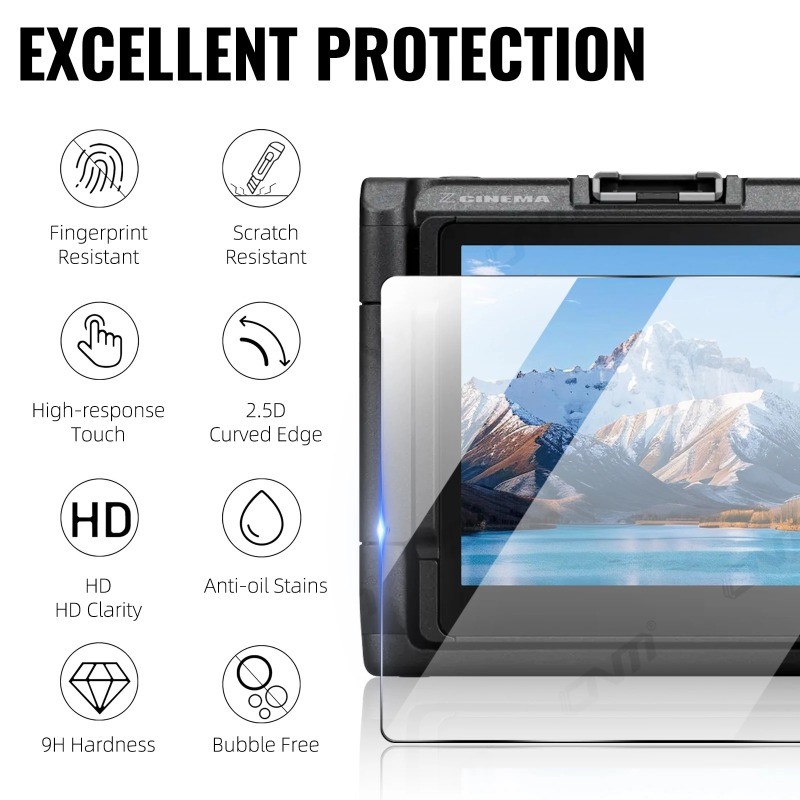 1-3PCS 9HกระจกนิรภัยสําหรับNikon Coolpix 1 J3 1 J4 1 J5 A1000 A900 B600 B700 P1000 P1100 P950 P7700 