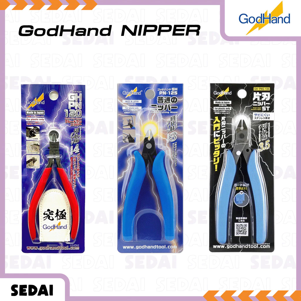 [ ส่งฟรี 🔥 ] GodHand Nipple Cutter คีมตัดพลาสติกโมเดล