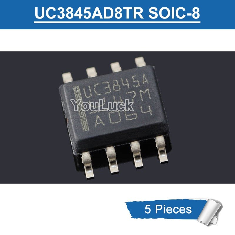 5 ชิ้น UC3845A SOP-8 UC3845AD8TR SOIC-8 PWM Controller ชิป IC ใหม่