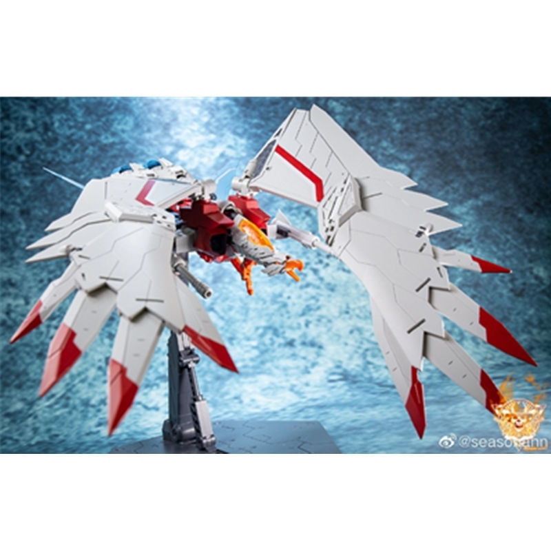 Special Ready Stock Clearance TT Hongli รุ่น PF01 Red Falcon Red Spider Lighting Transformers Mecha 
