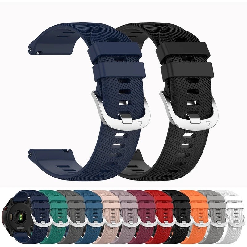 สําหรับ Samsung Galaxy Watch 46 มม.SM-R800/Watch3 45 มม./เกียร์ S3 Classic Frontier สายรัดข้อมือสร้อ