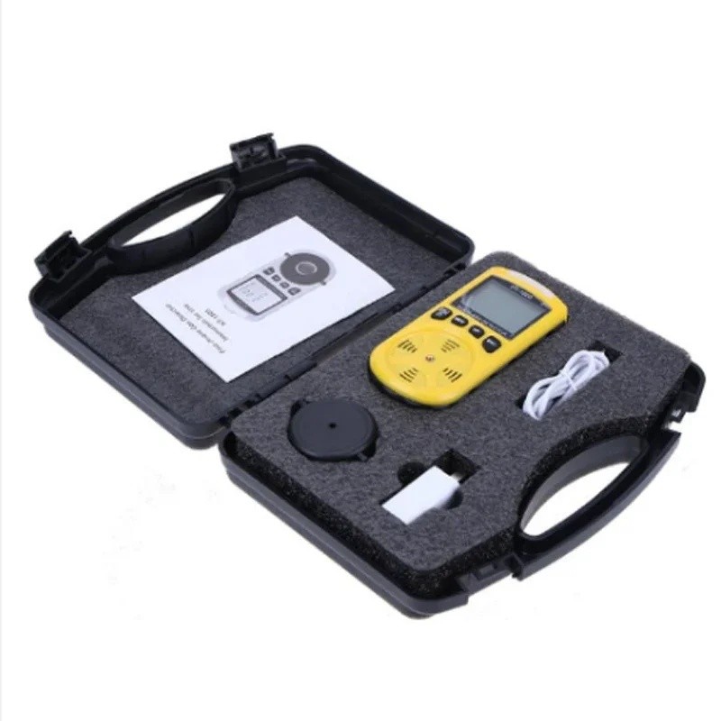 7K1M ขายร้อนของแท้ HT-1805 4 in 1 Gas Analyzer Detector แบบพกพา O2 CO H2S LEL เครื่องทดสอบสารพิษและไ