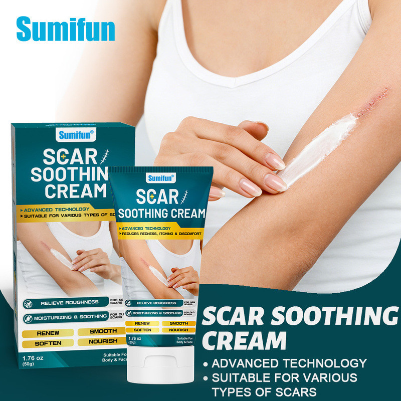 พร้อมสต็อก Sumifun Scar Cream External Skin Care Nourishing Moisturizing Skin Scar Ointment Scar Cre