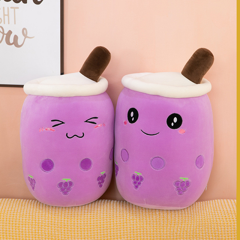T Creative นมชาถ้วยหมอนสาว Sleeping Bed Super Soft Plush ของเล่นน่ารัก Ragdoll ตุ๊กตาของขวัญวันเกิด 