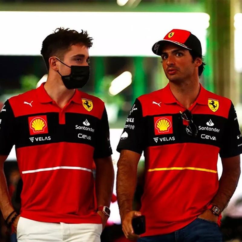 ฤดูร้อนใหม่ F1 Racing Ferrari ทีม F1 POLO เสื้อ Unisex