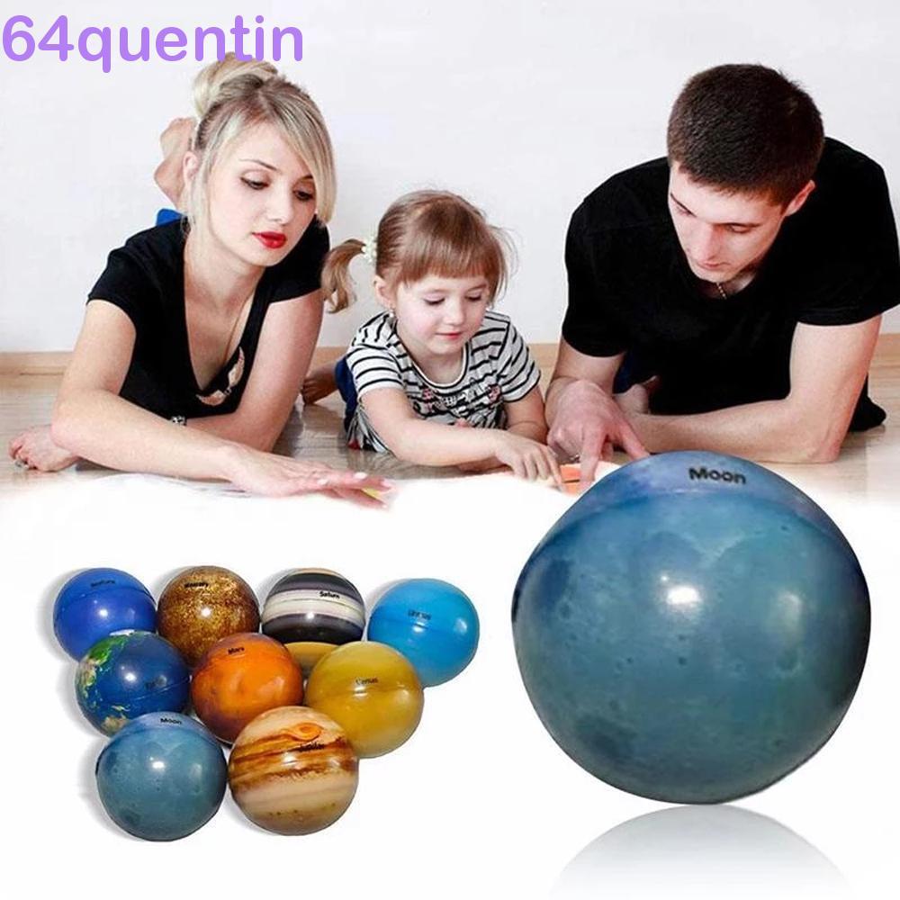 QUENTIN Moon Star Ball Ball ของเล่นระบบพลังงานแสงอาทิตย์สําหรับเด็กยืดหยุ่นของเล่นเพื่อการศึกษาความเ