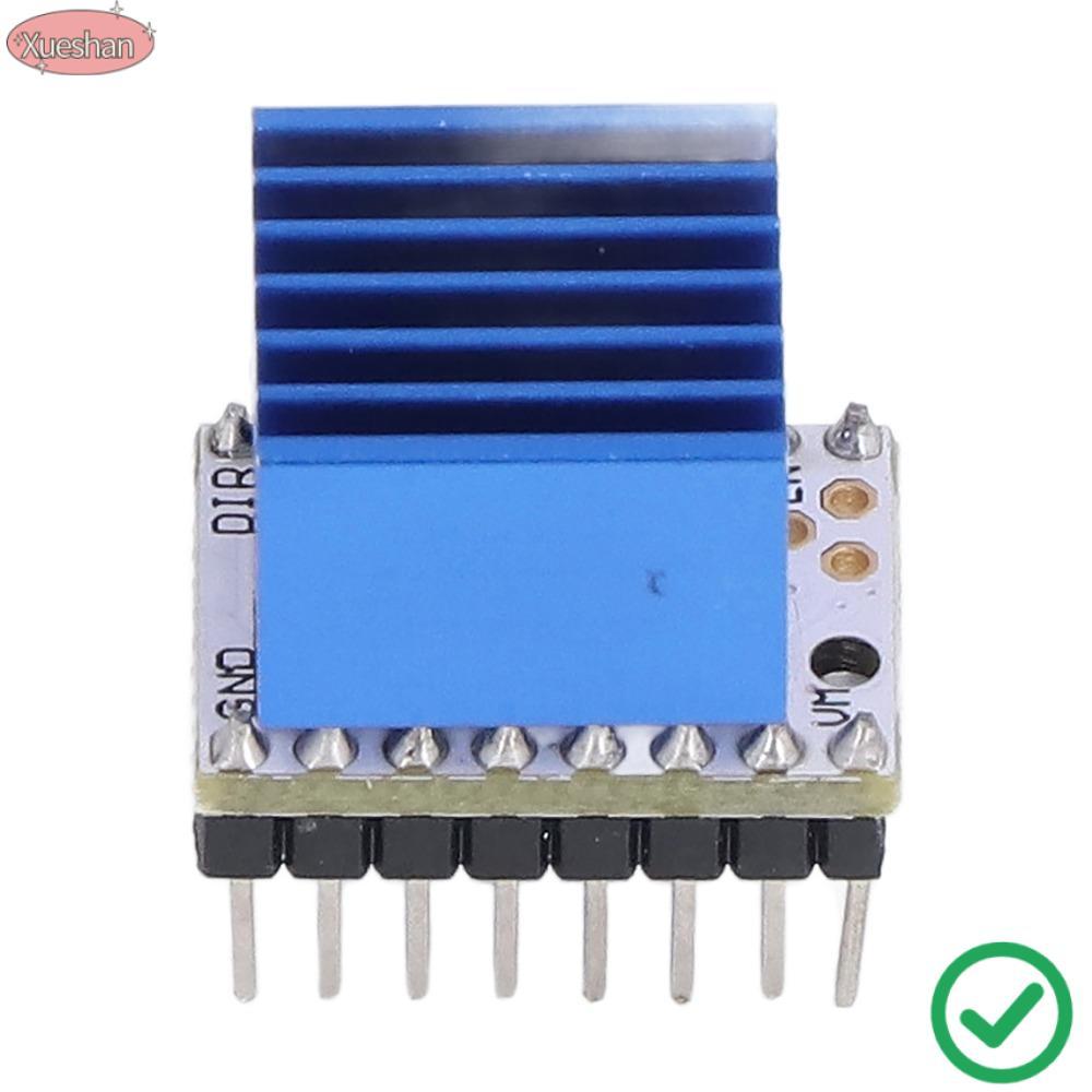 XUESHAN TMC2208 V1.2 Driver Board,สีฟ้าสี่เหลี่ยมผืนผ้าเงียบ Stepper Motor โมดูล,พลาสติกอัพเกรด TMC2