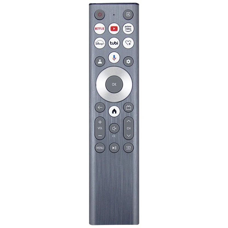ใช้งานร่วมกับ Hisense TV U6 U7 U8 Series 55U8N 65U8N 100U8N 55U7N 65U7N 55U6N 65U6N Voice รีโมทคอนโท