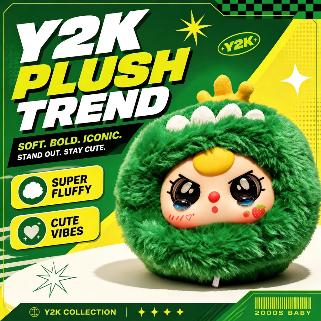 Baby Three V1 Plush Mystery Box ทารกสามปีรุ่นแรกตุ๊กตากล่องลึกลับสัตว์กล่องสดใสสามารถออกแบบตาตุ๊กตาตุ๊กตาอินเทรนด์เล่นแปลกใจกล่องสร้างสรรค์ของขวัญน่ารักเครื
