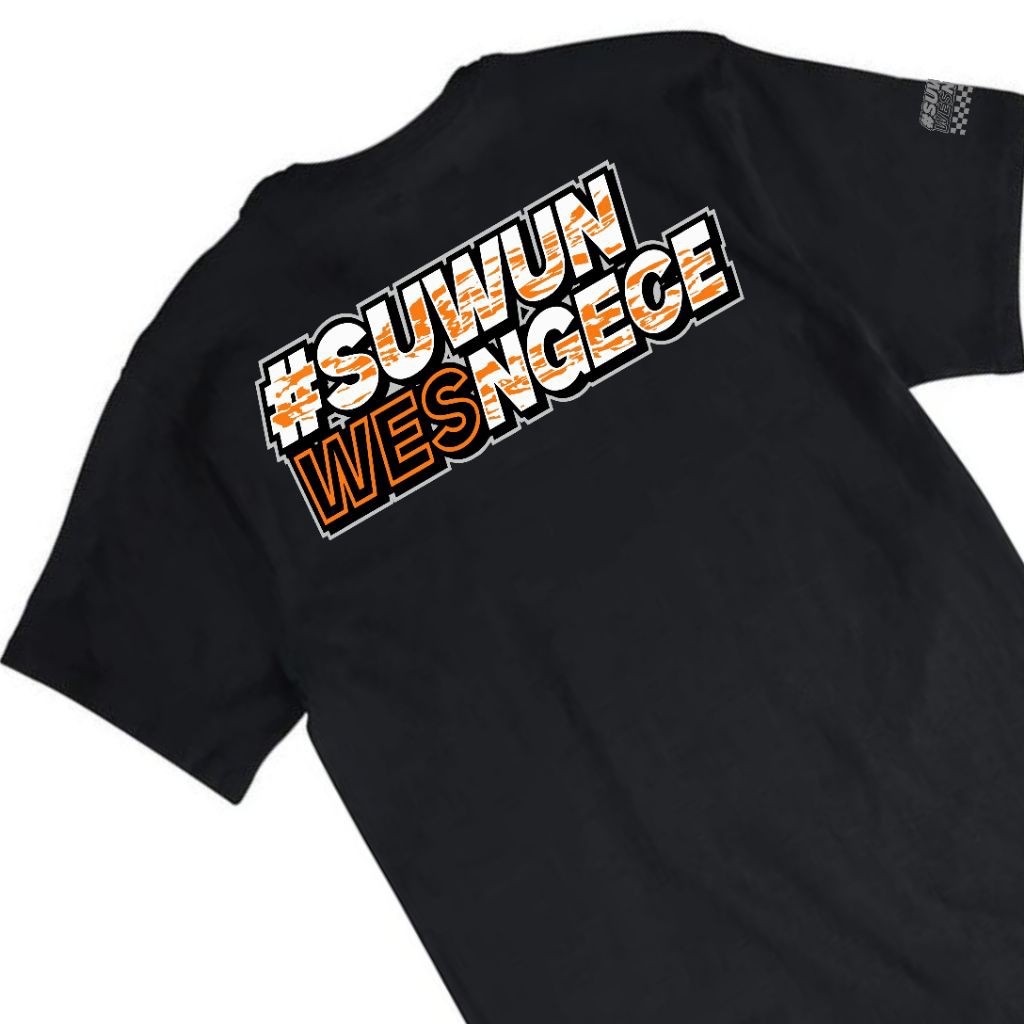 เสื้อยืด Suwon wes ngece | เสื้อยืดคํา | เสื้อยืดผ้าฝ้าย distro หวี
