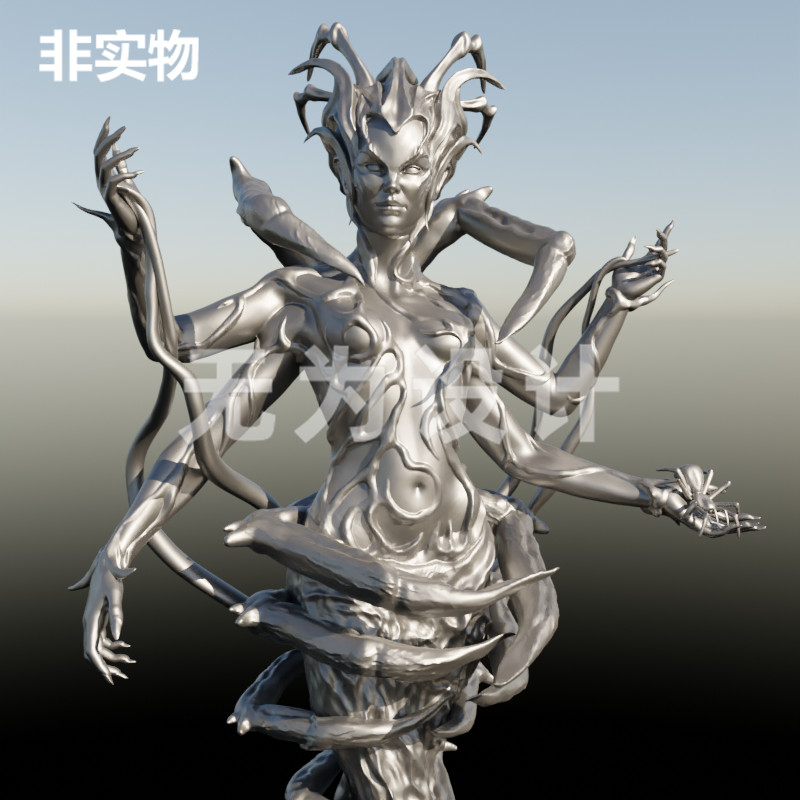 เครื่องปั่น Mephala Character รุ่น Mephala 3D-Max-Obj-Fbx Format