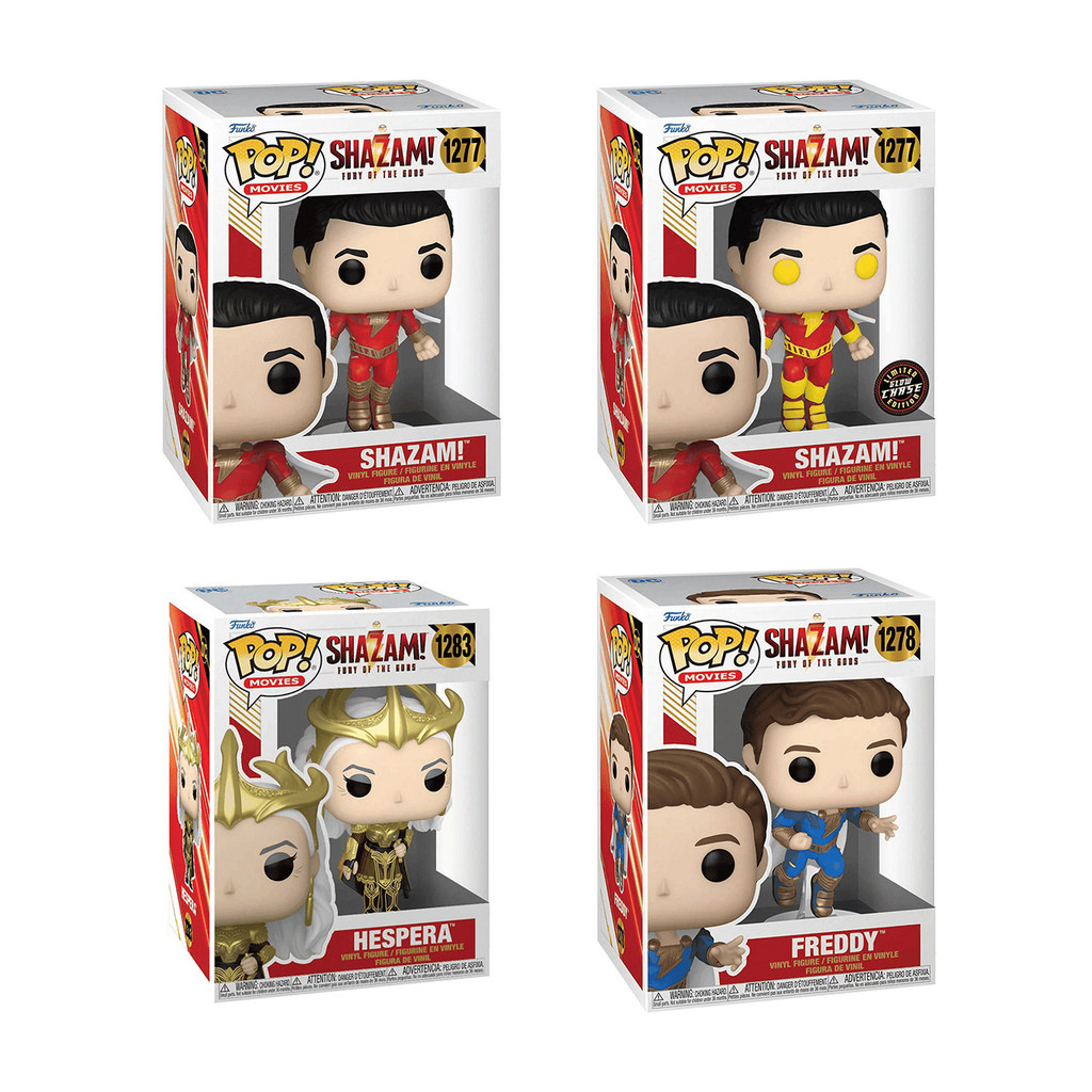 Funko Pop DC Heroes Shazam Thunder Shazam Justice League ฟิกเกอร์เล่นอินเทรนด์