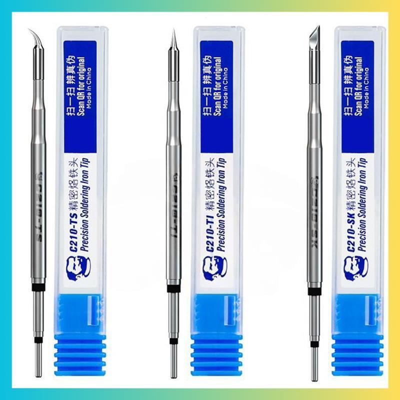 หัวแร้งเคล็ดลับ 1 ชุด C210 210 สําหรับ T210-A T210-NA Sugon T26 T26D การประสาน Handle การประสาน สถาน