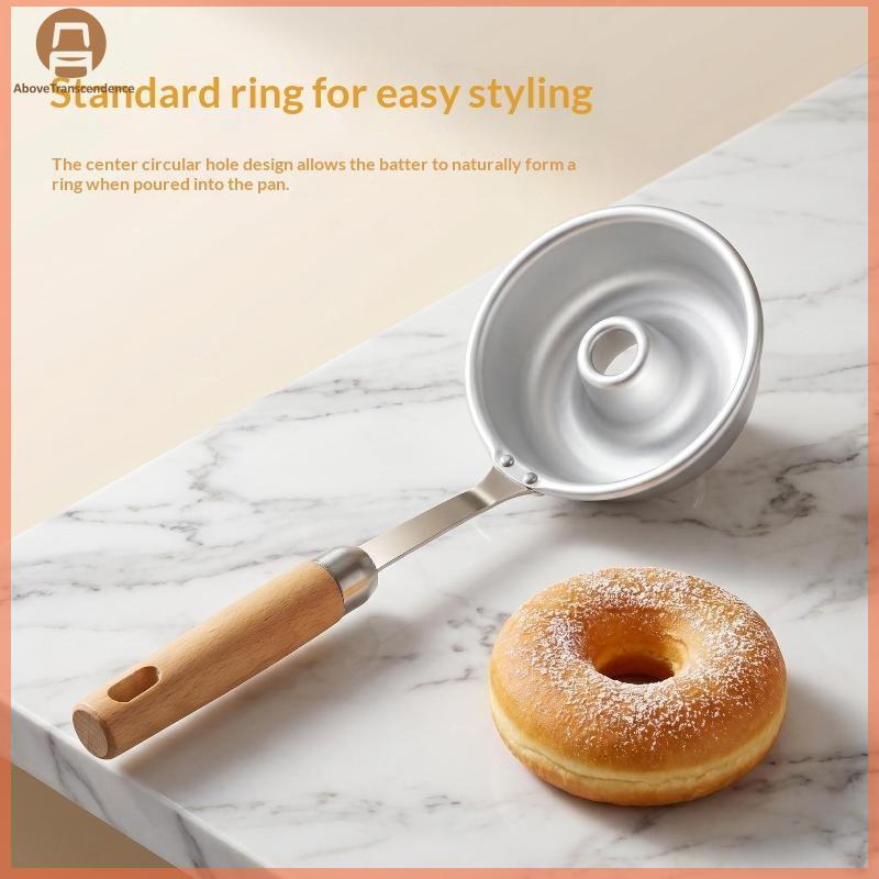 ABOVE บ้านทอด Sna ทําเครื่องมือเหล็กช้อนแม่พิมพ์ Non-sti Donut Scallion Pancake Maker สําหรับเริ่มต้