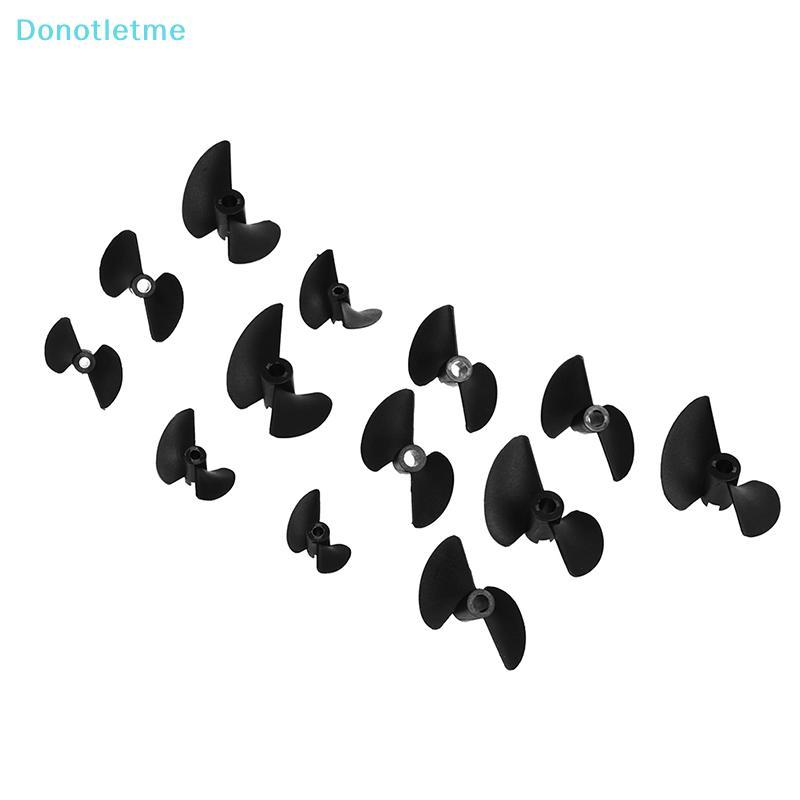 <Donotletme>RC Boat Model Two-des Propeller CW Nylon Paddle P40 Boat Shaft Propeller เส้นผ่านศูนย์กล