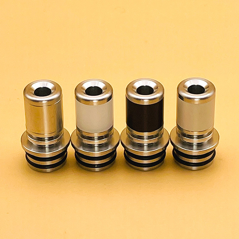 T12 Drip Tip 316 Stainless Steel+pom peek Material Anti-Condensation 510-Port Drip Tip#T12 ปลายหยด 3