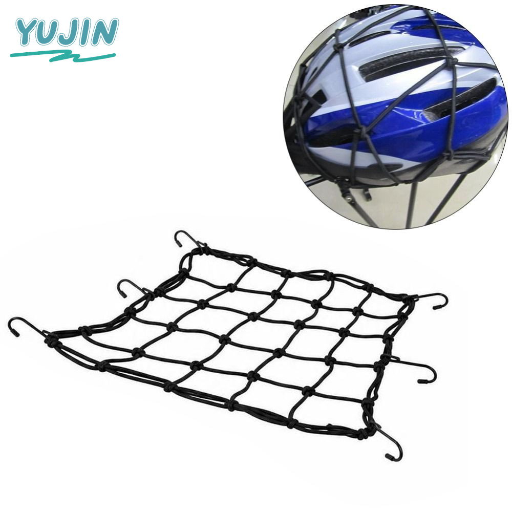 YUJIN 3PCS รถจักรยานยนต์ Cargo , ยืดหยุ่นยืดเชือกยาง Bungee Cargo , ทนทานติดตั้งง่าย 6 ตะขอ Quick สิ