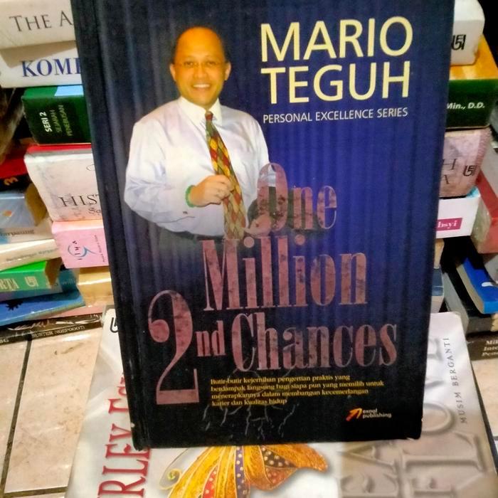 ต้นฉบับ ONE MILLION 2 nd CHANCES MARIO TEGUH HARDCOVER