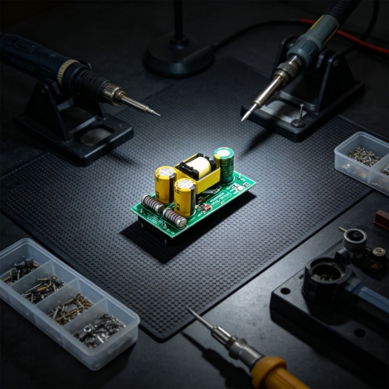 HL ฝัง AC110-450V ถึง DC12V Converters Board สําหรับแผงควบคุมเมตรสร้าง