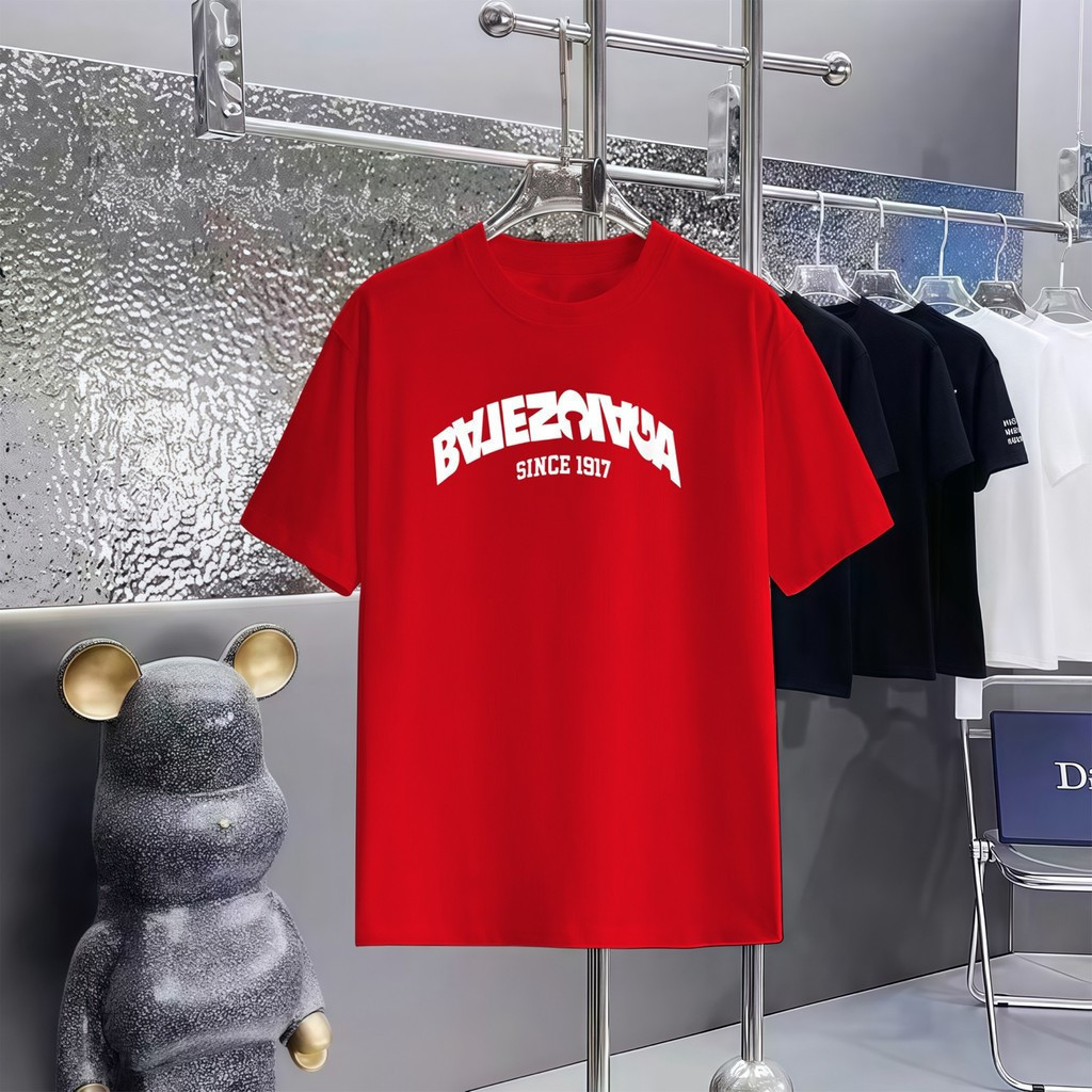 BALEN @ CIAGA2026 Star 6XL คลาสสิกรอบคอแขนสั้นเสื้อยืดผู้ชายผู้หญิงขนาดใหญ่กีฬาแขนสั้นทุกวัน 2026 ต้