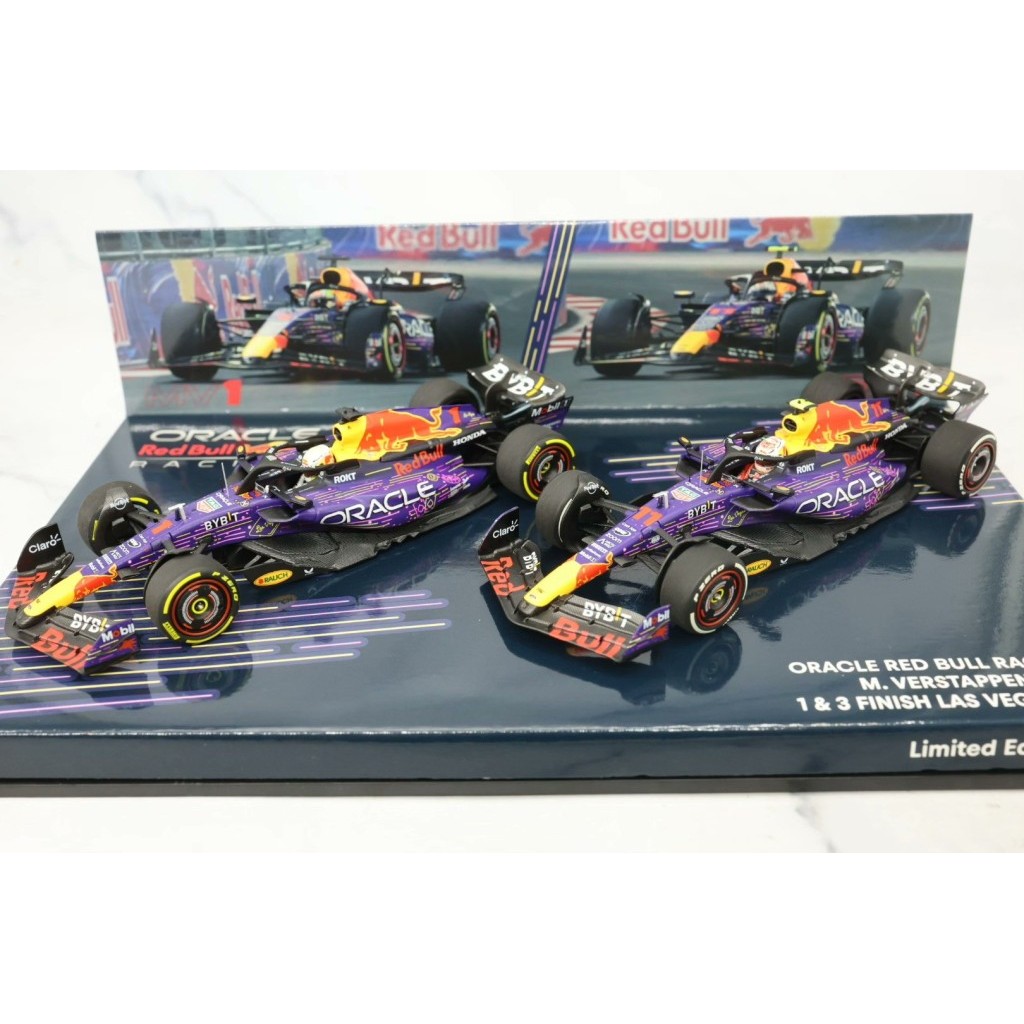 MINICHAMPS 1/43 Oracle Red Bull Racing RB19 2023 Oracle Red Bull Racing RB19 2023 Vegas GP 1 & 3 Car