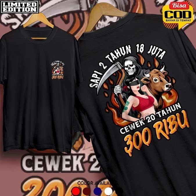 Distro เสื้อยืด COW 2 ปี 18 MILLION GIRLS TIME 20 Distro เสื้อยืด COW 2 ปี 18 MILLION GIRLS TIME 20 