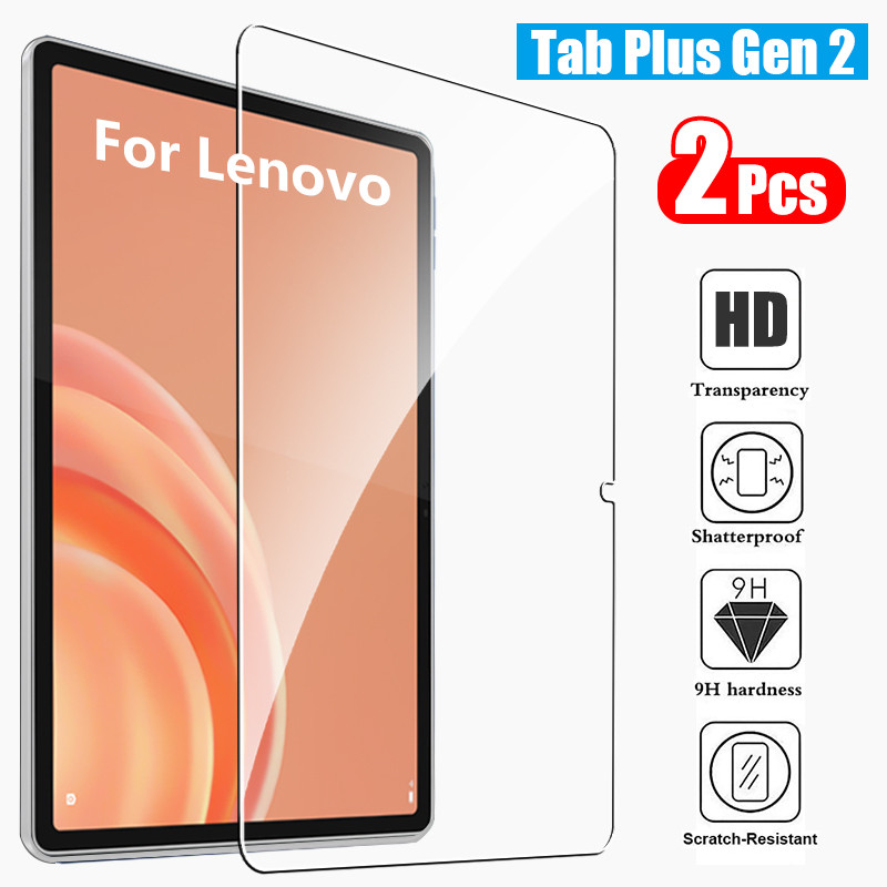 1-2 ชิ้นฟิล์มกระจกนิรภัยสําหรับ Lenovo Yoga Tab K11 Plus 12.7 11.1 Gen 2 M11 HD ป้องกันหน้าจอสําหรับ