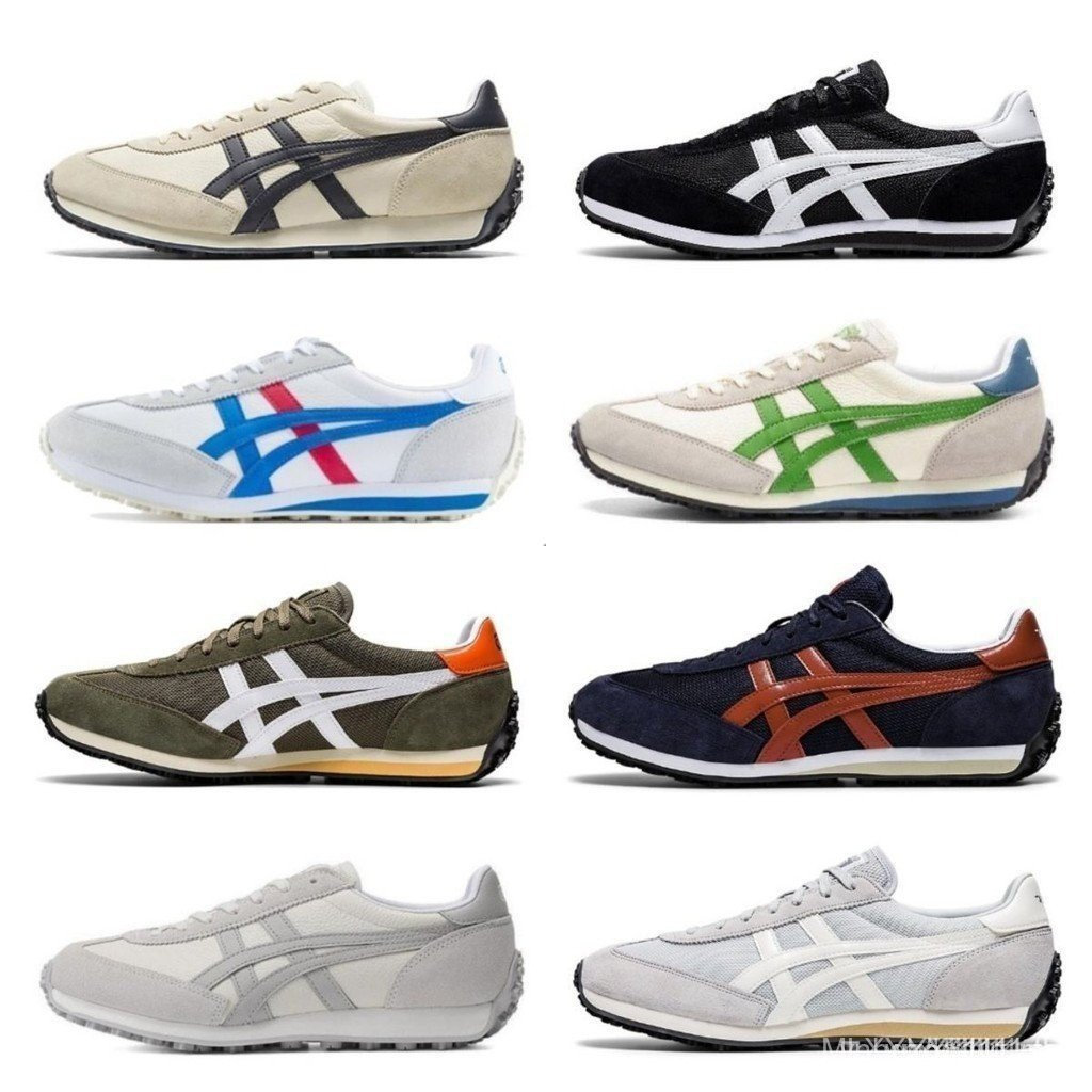 Onitsuka EDR78 รองเท้ากีฬาผู้ชายและผู้หญิง EDR 78 รองเท้าวิ่ง P6ZV LK0K EY7A