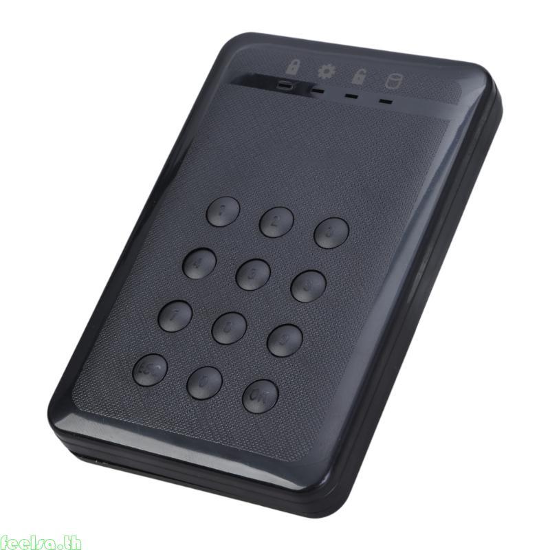 รู้สึกว่า 2 5 SSD Enclosure Storage Enclosure 5Gbps USB3 0 SSD อะแดปเตอร์ภายนอก