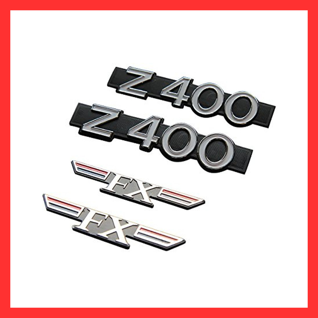 [426] Z400FX side cover emblem set for 1 car E1 ~ Z400FX-EMBLEMSET Z400FX-EMBLEMSET 【Direct from Jap