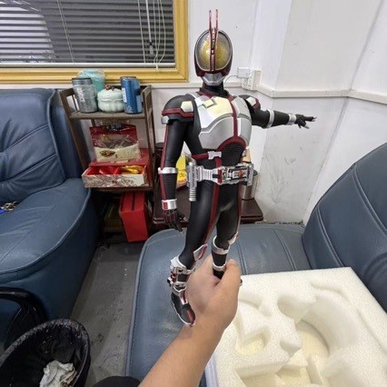 [จัดส่งวันนี้] LB Kamen Rider-faiz GK studio faiz 555 Kamen Figure พร้อมฟิกเกอร์ทดแทน+หม้อแปลง