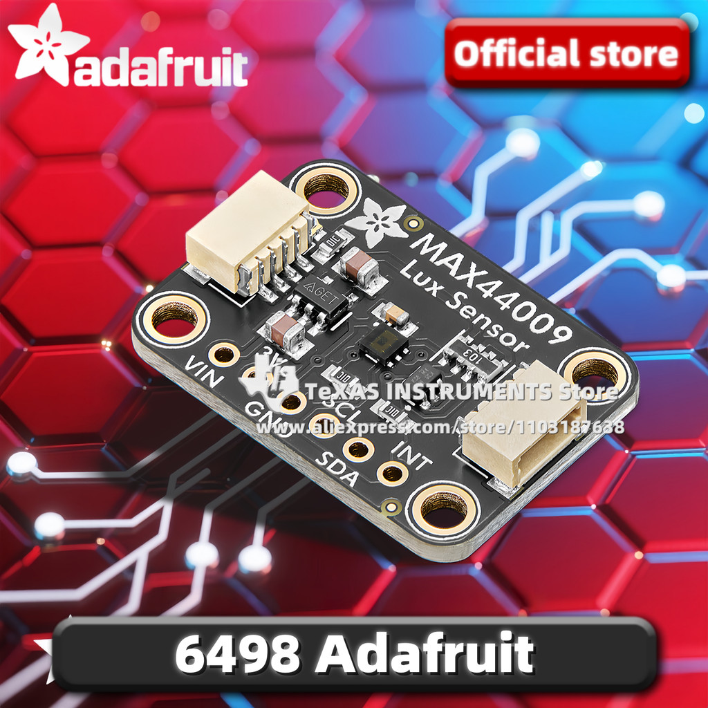 TI Official Adafruit MAX44009 Wide-range Lux Light Sensor - 188,000 Lux Max - STEMMA QT / Qwiic (รหั