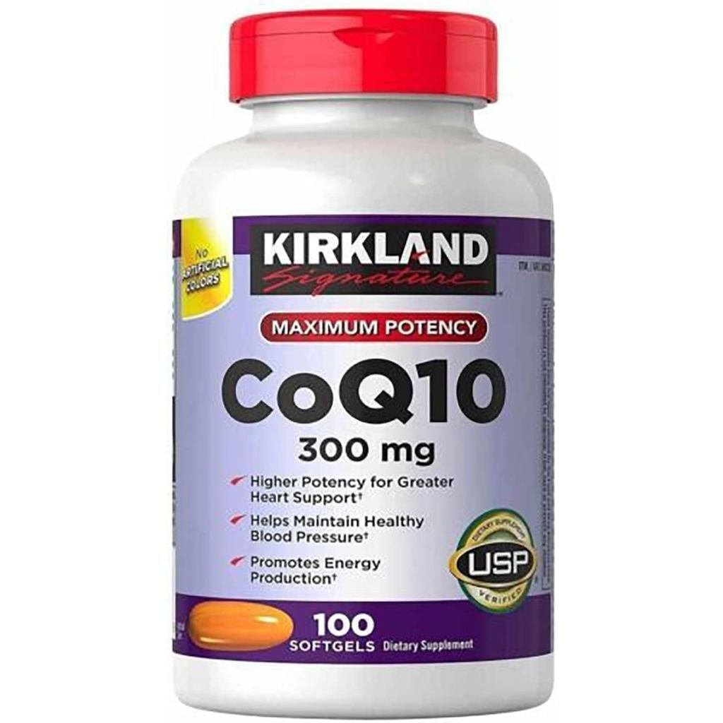 Kirkland Classic Coenzyme Q10 300mg 100Grain Soft Capsules N8QG T8W5