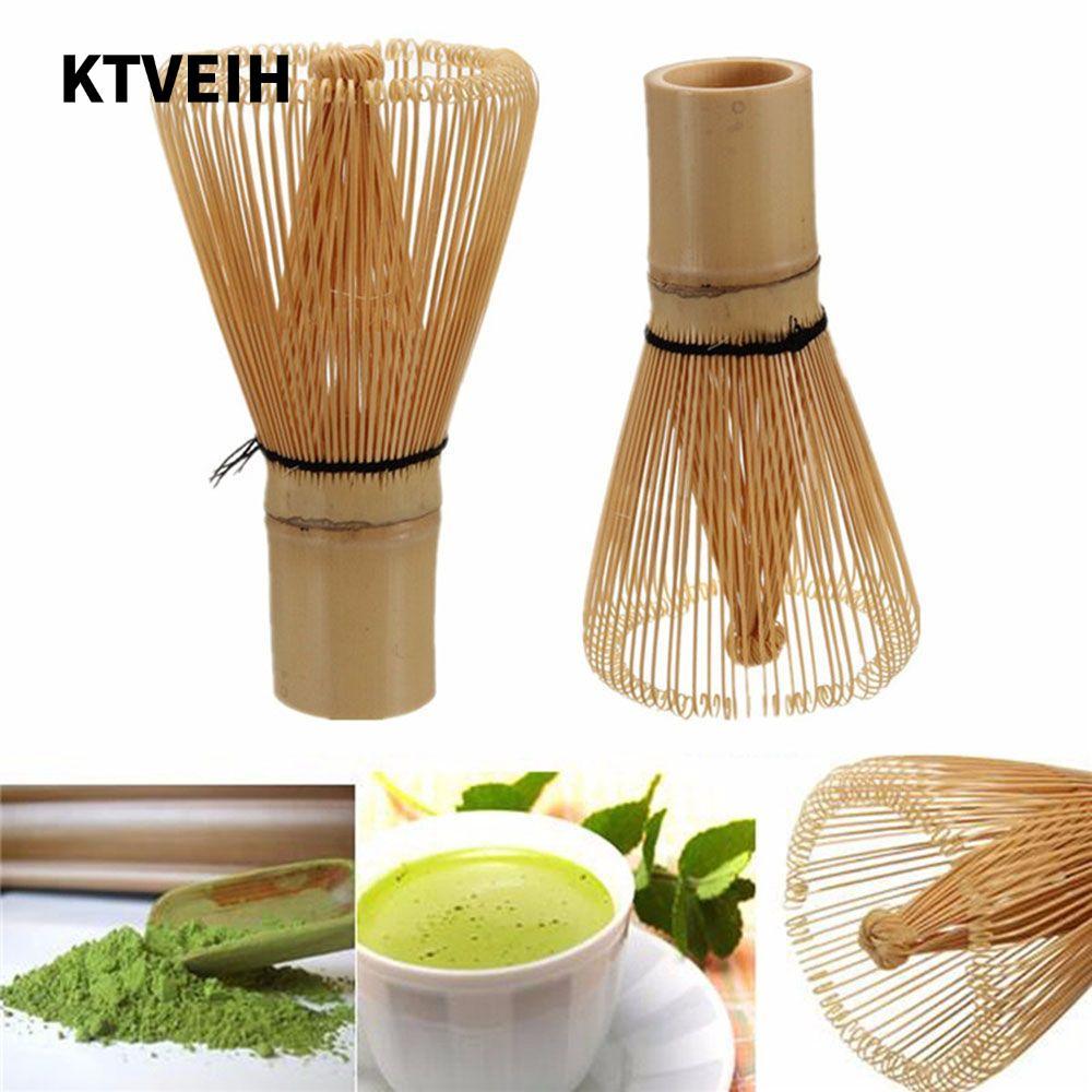 KTVEIH 80 Fringe Bamboo Brush Home Kitchen Green Tea Matcha Bamboo Accessories