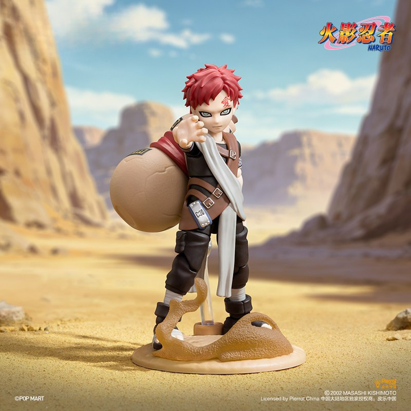 POPMART x NARUTO POP Action Classic Naruto Uzumaki Sasuke Uchiha Gaara XD8W