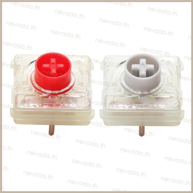 Nevʚɞ Mx Switches Cherry MX Low Profile Silver Red Switch Thiner Key Switches