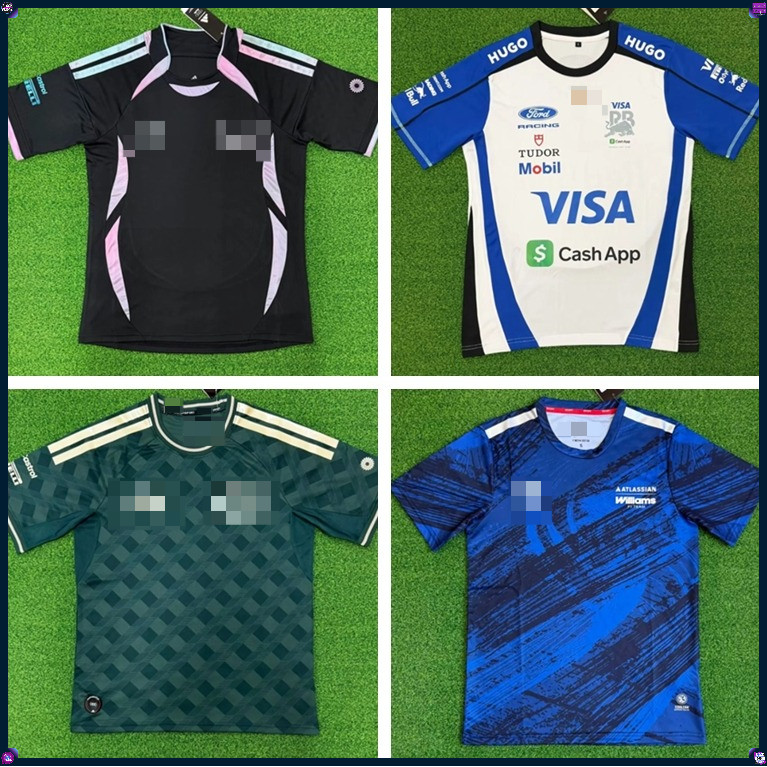 2026 -27 เครื่องเล่น Mercedes -Benz AMG Petronas F1 Mercedes AMG Petronas F1 ทีมไดร์เวอร์เสื้อยืดสีด