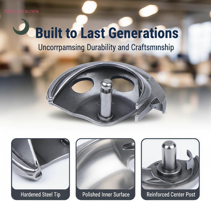 Long Lasting Metal Shuttle Hook Bobbin Case Replacement for Old Foot Pedal Manual Sewing Machines Ho